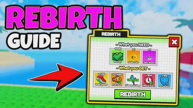 Rebirth requirements from level 1 to the vault